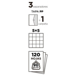 Τετράδιο Σπιράλ MP Α4 Καρέ 4 Θεμάτων μέ οπές Pastel Ροζ + Φάκελος Κουμπί PB419