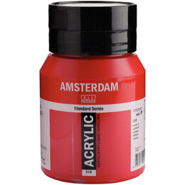 Χρώμα Ακρυλικό Amsterdam Talens 500ml Carmine 318