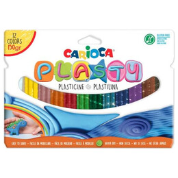 Πλαστελίνη Carioca Plasty 12 Χρώματα 42691