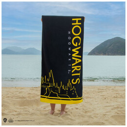 Πετσέτα Θαλάσσης Harry Potter 70x140 cm Hogwarts 60634