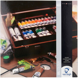 Κασετίνα Talens Van Gogh Expert Box 24 Χρώματα 20ml Και 2 Χρώματα 60ml + Αξεσουάρ