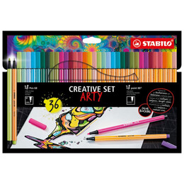 Μαρκαδόροι Stabilo Creativity Set Arty 36τμχ 8868/36