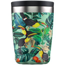 Coffee Cup Chilly's 340ml - Tropical Toucan 22054