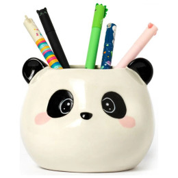 Μολυβοθήκη Legami από Κεραμικό Υλικό Desk Friends - Panda PHS0007