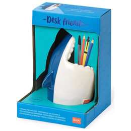 Μολυβοθήκη Legami από Κεραμικό Υλικό Desk Friends - Shark PHS0002