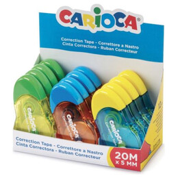 Διορθωτική Ταινία Carioca Roller 5mm x 20m (Διάφορα Χρώματα) 42094