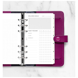 Filofax Wellness Trackers Refill Pack Personal 132688
