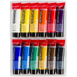 Σετ Ακρυλικά Χρώματα Royal Talens Amsterdam All Acrylics Standard 20ml 12τμχ