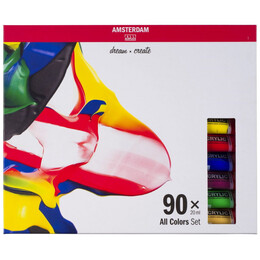 Σετ Ακρυλικά Χρώματα Royal Talens Amsterdam All Acrylics Standard 20ml 90τμχ