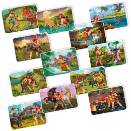 Παζλ 36τμχ Οι 12 Άθλοι Του Ηρακλή