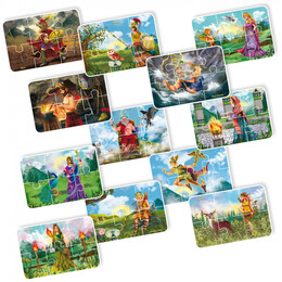 Παζλ 36τμχ Οι 12 Θεοί Του Ολύμπου