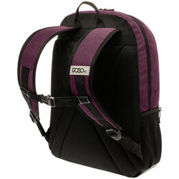 Τσάντα Πλάτης Polo Smooth Μωβ 9-01-006-4800