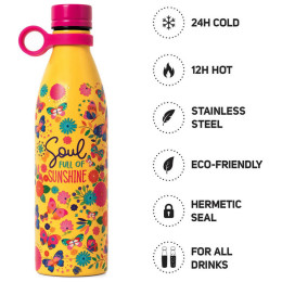 Ανοξείδωτο Μπουκάλι Legami Hot&Cold - Butterfly 800ml SSBL0006