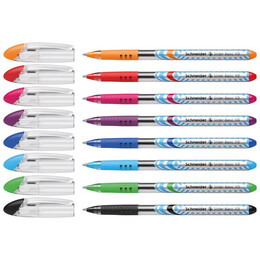 Στυλό Schneider Slider Basic XB Rollerball Σετ 8τμχ 151285