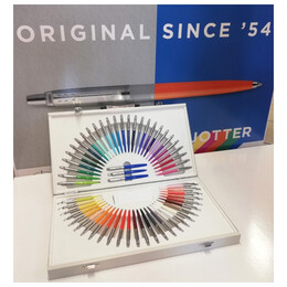 Συλλεκτική Κασετίνα - Βαλίτσα με 54 Parker Jotter Originals Ballpen "Rainbow Project" 1171.9999