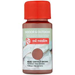 Χρώμα Indoor & Outdoor Art Creation Royal Talens 50ml Earthly Brown 4026
