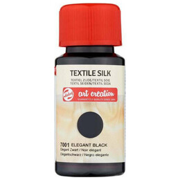 Χρώμα Textile Silk Art Creation Royal Talens 50ml Elegant Black 7001