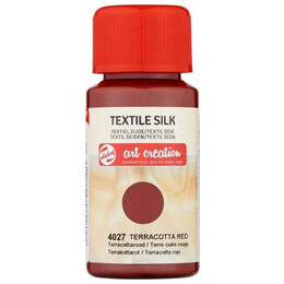 Χρώμα Textile Silk Art Creation Royal Talens 50ml Terracotta Red 4027