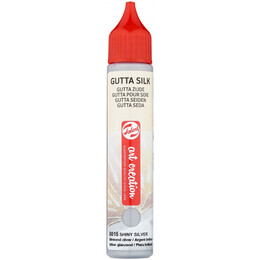 Χρώμα Gutta Silk Art Creation Royal Talens 28ml Shiny Silver 8015