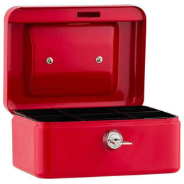 Κουτί Ταμείου 15,2x11,5x8 cm Κόκκινο S 0-811-03