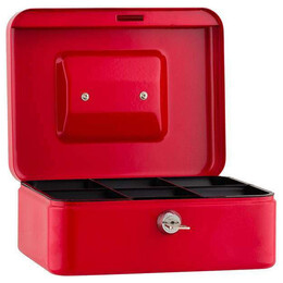 Κουτί Ταμείου 20x16x9 cm Κόκκινο M 0-810-03