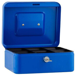 Κουτί Ταμείου 20x16x9 cm Μπλε M 0-810-04