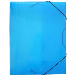 Κουτί Λάστιχο Πλαστικό 25x33x3cm Μπλε Opal FR-840BLUOP