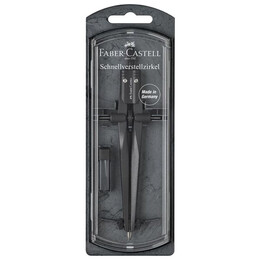 Διαβήτης Faber Castell Stream Μαύρος