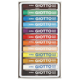 Λαδοπαστέλ Giotto Olio Maxi 12 Χρωμάτων 293000