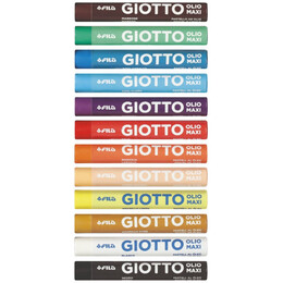 Λαδοπαστέλ Giotto Olio Maxi 12 Χρωμάτων 293000