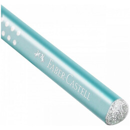 Μολύβι Faber-Castell Jumbo Sparkle II Τιρκουάζ 111605