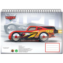 Μπλοκ Ζωγραφικής Α4 Gim Cars 30φ 341-47413