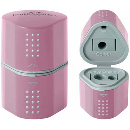 Ξύστρα Faber-Castell Trio Box Roze Shadow 183804