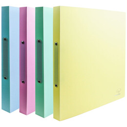 Ντοσιέ Α4 2 Κρίκους Πλαστικό Pastel Μπλε