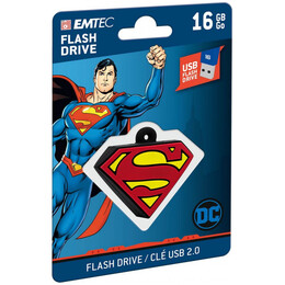 USB Flash 2.0 16GB Emtec Collector DC Superman ECMMD16GDCC01