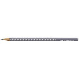 Μολύβι B Faber Castell Grip Sparkle Περλέ Γκρι 118235
