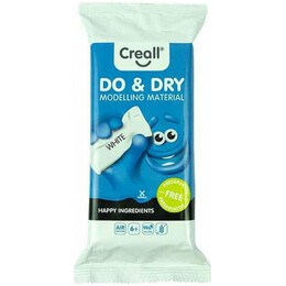 Πηλός Creall Do & Dry Λευκός 500gr