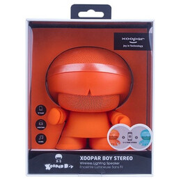 Φορητό Bluetooth Ηχείο Xoopar Xboy Speaker 10W TWS & Microsd & Light Orange
