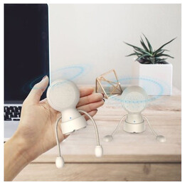 Φορητό Bluetooth Ηχείο Xoopar Mr Bio Speaker Eco Friendly 3W TWS White