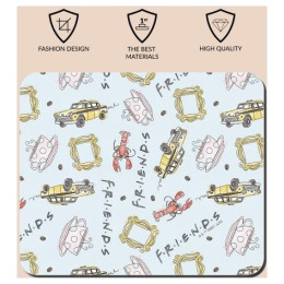 Mousepad Friends 011 WMPFRDS004 Blue