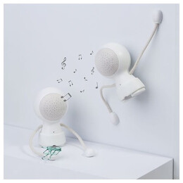 Φορητό Bluetooth Ηχείο Xoopar Mr Bio Speaker Eco Friendly 3W TWS White