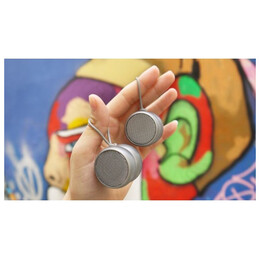 Φορητό Bluetooth Ηχείο Xoopar Yoyo Stereo Finger Speaker 6W & TWS Metallic Gold Set 2pcs