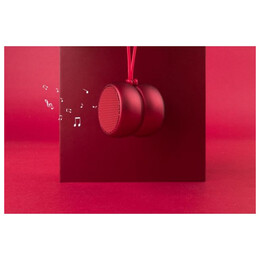 Φορητό Bluetooth Ηχείο Xoopar Yoyo Finger Speaker 3W & TWS Metallic Red