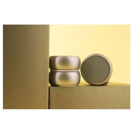 Φορητό Bluetooth Ηχείο Xoopar Yoyo Finger Speaker 3W & TWS Metallic Gold