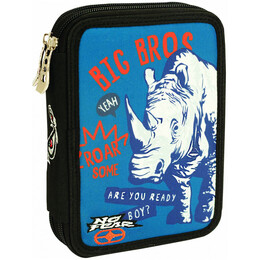 Κασετίνα Διπλή No Fear Rhino 347-74100