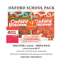 Discover 1 (ii ed) Triple Pack -06717