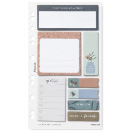 Filofax Αυτοκόλλητα Botanical Sticky Notes 132816