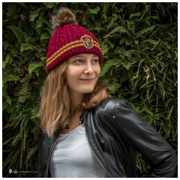 Σκούφος Unisex Με Pompom Harry Potter Gryffindor 60134