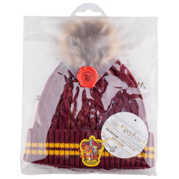 Σκούφος Unisex Με Pompom Harry Potter Gryffindor 60134