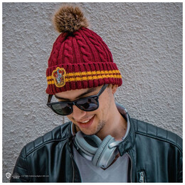 Σκούφος Unisex Με Pompom Harry Potter Gryffindor 60134